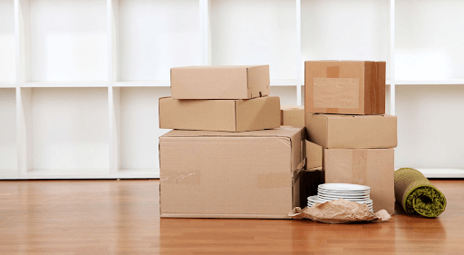 Packed boxes